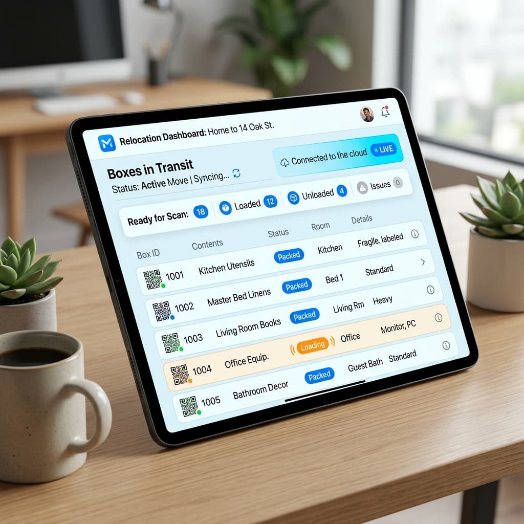 Luggage Buddy Relocation Dashboard